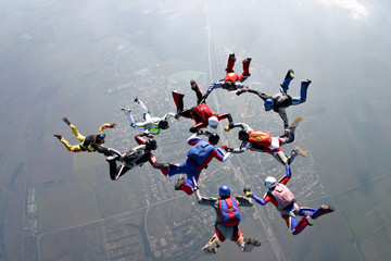 Skydiving photo