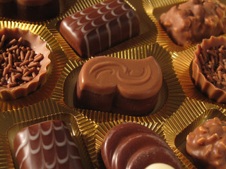Assortimento di cioccolatini