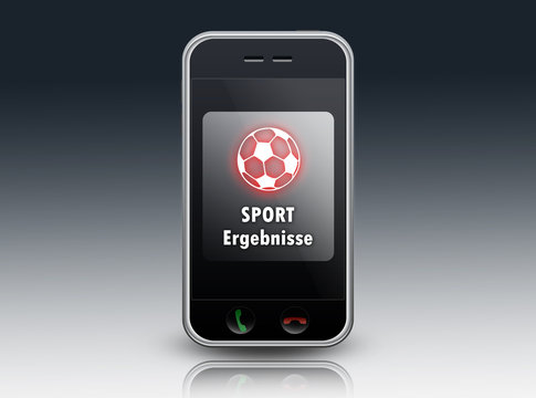 Smartphone "Sportergebnisse"