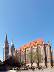 Fototapeta na wymiar St. Sebald in Nürnberg