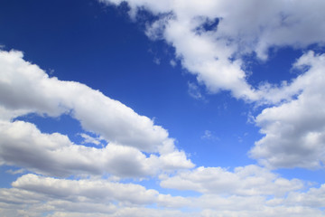 青空と白い雲