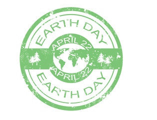 earth day stamp