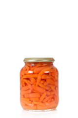 Canned vegetables, carrots