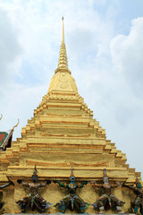 Fototapeta premium Watprakeaw in bangkok.