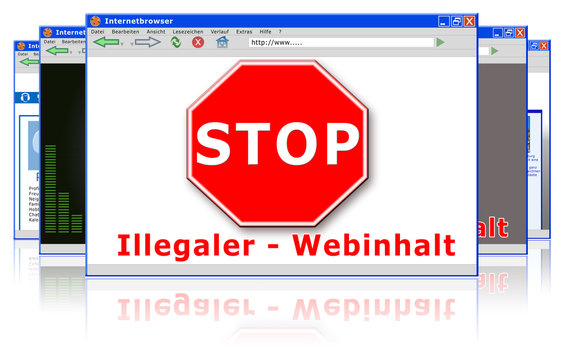 Illegale Webinhalte