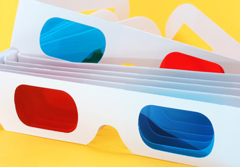 Obraz premium 3D glasses.