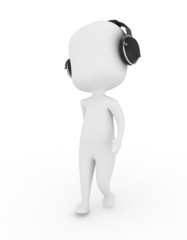 Man with Headphones