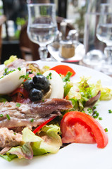 Delicious fresh salad