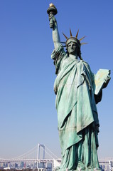 Fototapeta premium 自由の女神像
