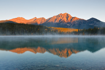 Patricia Lake and Pyramid Mountain, Canada