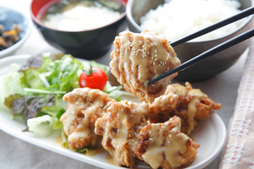 唐揚げ定食