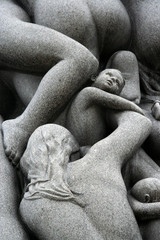 Vigeland park in Oslo, Norway
