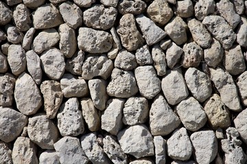 ancient stones wall