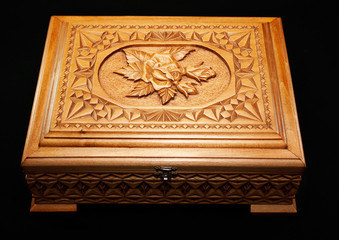 Old jewelry box
