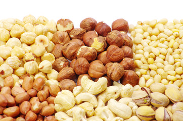 nuts background