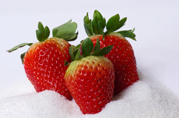 Erdbeeren in Zucker