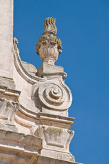 Detail of a church.
