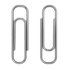 3d Two paper clips