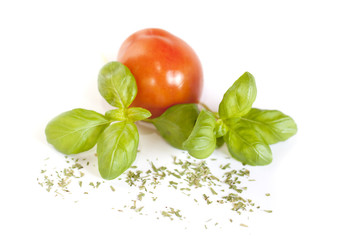 tomate basilic et aromates