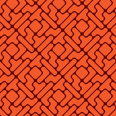 Seamless pattern like tetris game - illustration