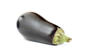 focus sur une aubergine