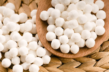 white tapioca pearls