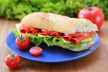 Salami Baguette