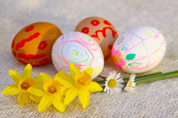 Handbemalte Ostereier