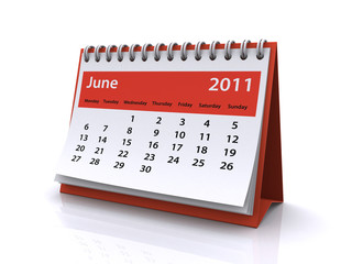 june 2011 calendar