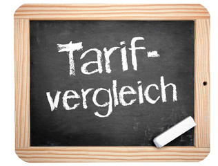 Obraz premium Tarifvergleich
