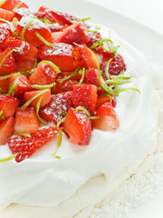 Strawberry Pavlova
