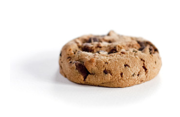 zoom sur un cookies au chocolat
