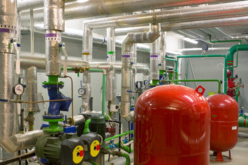 Building industrial thermal knot