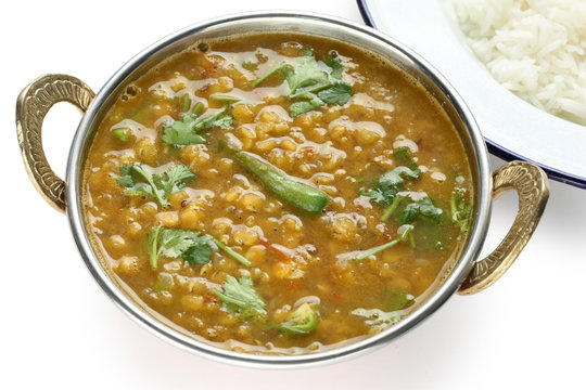 tarka dal , red lentils curry , indian dish