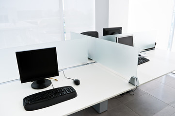 Interior office building