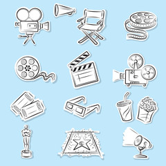 Cinema Icons Set