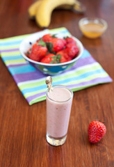 Strawberry  banana smoothie