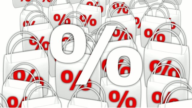 Sale - Shopping bags %