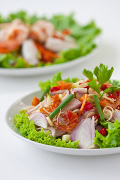 herb salad ( Thai food)
