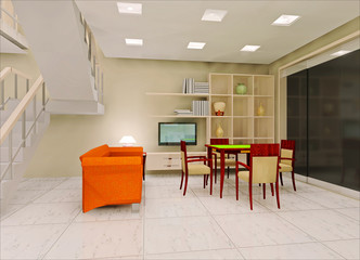 a kind of living room design