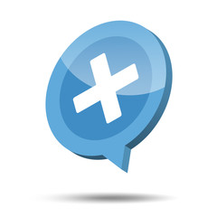 Obraz premium 3d error icon