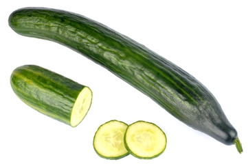 Déclinaison de concombre
