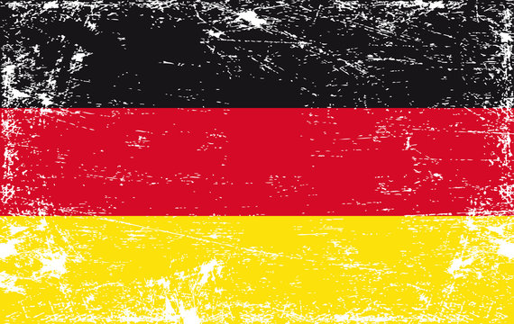 Deutschland grunge flag