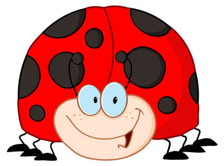 LadyBird Cartoon Character