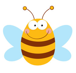 Bee Cartoon Character