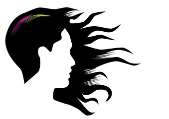 Illustration: Haare, Frisur