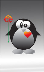 Влюбленный  пингвин