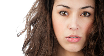 Obraz premium beautiful young woman