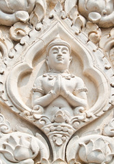 Sculpture in Thai style molding art