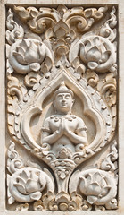 Fototapeta na wymiar Sculpture in Thai style molding art